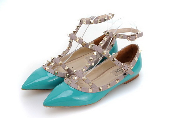 Valentino Shallow mouth flat shoes Women--012